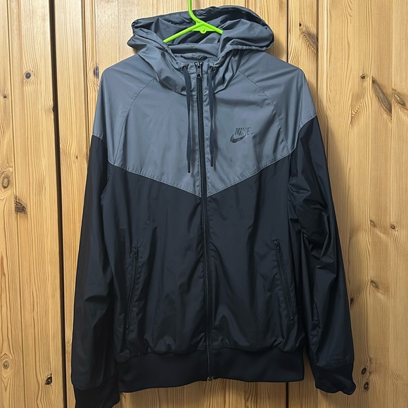 Nike Other - Nike - Grey & Black Windbreaker - Men’s M